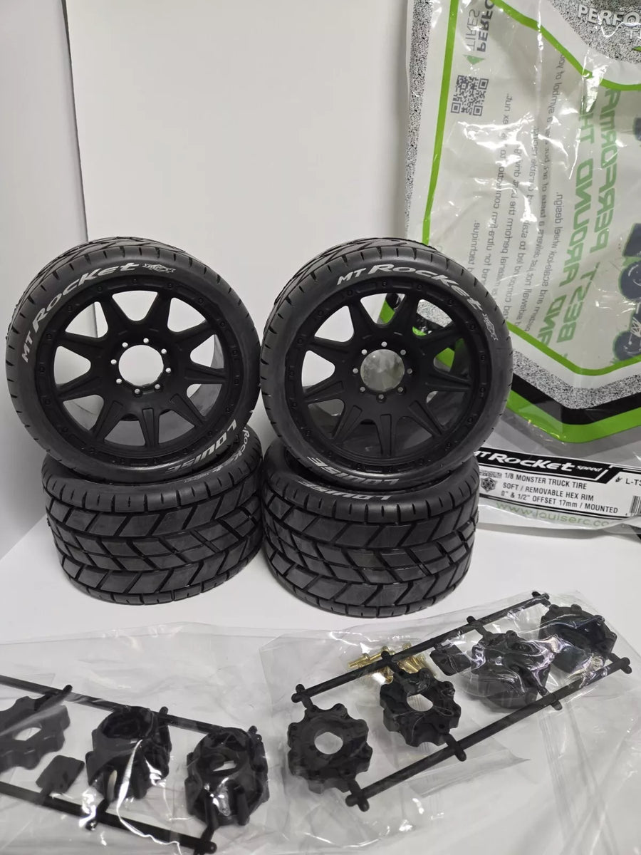 4 Louise RC MT Rocket Speed 1/8 3.8