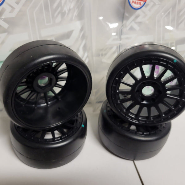 4 JETKO BUSTER 1/8 GT Belted Mounted Tires 17mm Arrma Infraction LIMITLLESS 6S