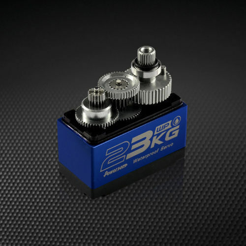 2 Power HD WP-23KG Coreless Motor Waterproof High Torque Titanium 25t Servo hpi