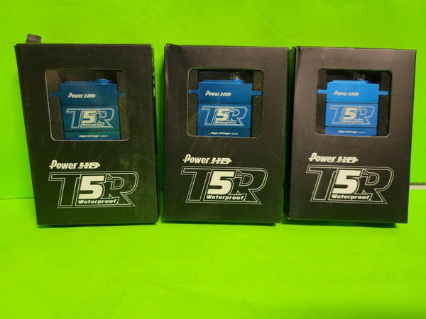 3X POWER HD TR-5 Micro Waterproof Metal Gear 8.8kg HV Servo 1/16 E-Revo Slash