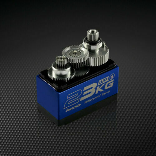 Power HD WP-23KG Waterproof Servo w/ Horn Black 25T TRAXXAS 2075 UPGRADE SLASH