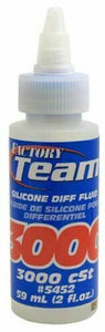 Associated 5452 Silicone Differential Diff Fluid OIL 3000 3K LOSI TRAXXAS ARRMA