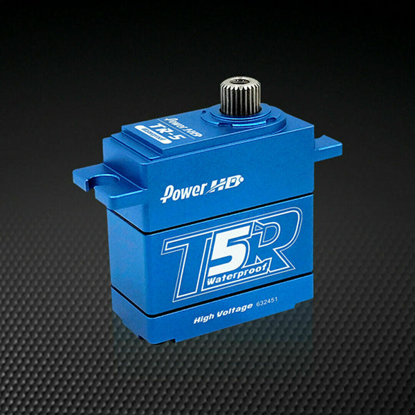 2X POWER HD TR-5 Micro Waterproof Metal Gear 8.8kg HV Servo 1/16 E-Revo Slash