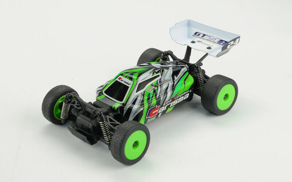 GT24B 1/24 Scale Micro Buggy BRUSHLESS Racer's Edition 2 Green, RTR Losi