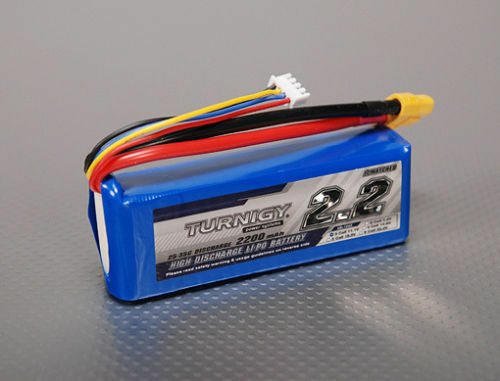 2x Turnigy 2200mAh 3S 25C 35C Lipo Battery Pack E-Flite Blade 450 E325  XT60