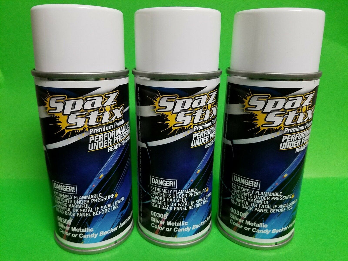 Spaz Stix SZX90109 Ultra Shine Clear Acrylic Enamel Aerosol 3.5oz