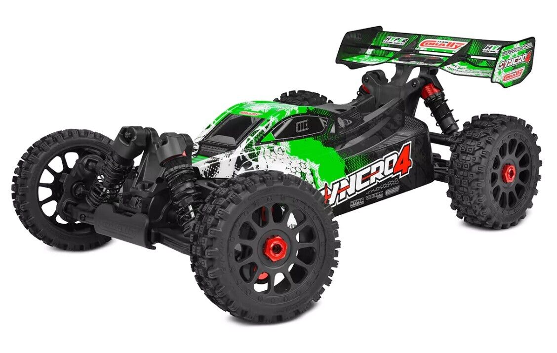 Team Corally Syncro 4 1/8 Scale 4S Brushless Off Road Buggy RTR Green COR00287-G