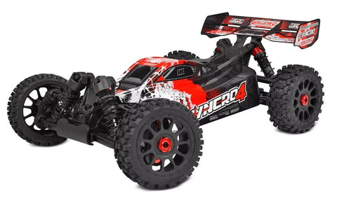 Team Corally Syncro 4 1/8 Scale 4S Brushless Off Road Buggy RTR Red COR00287-R