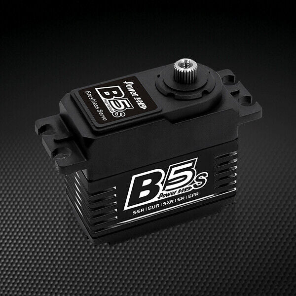 POWER HD B5 B5S b5 HV Brushless Motor 277.7 oz / .065 Titanium Servo arrma