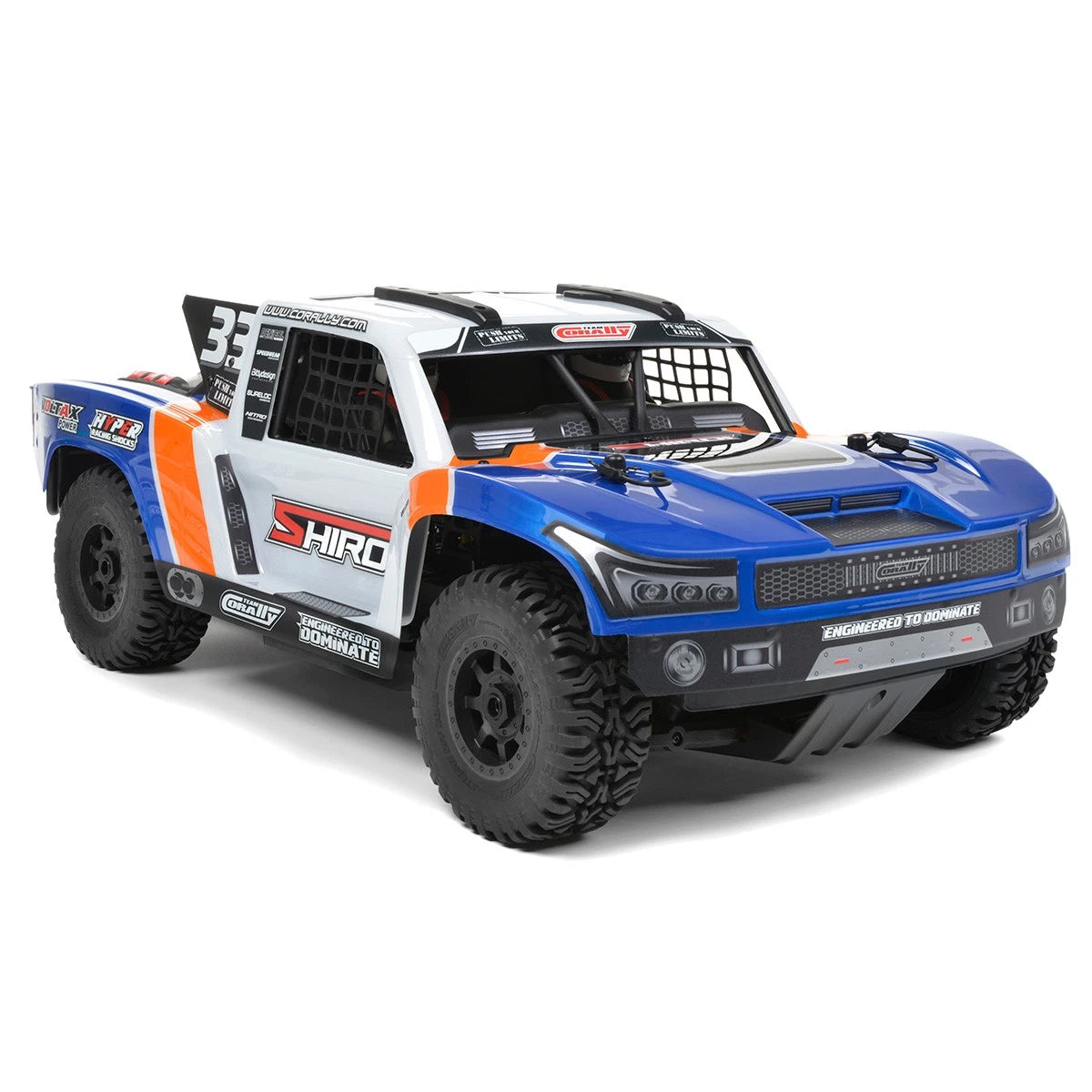Team Corally Shiroi XP6 1/8 6S Short Course Truck Roller Version Green 00478-B