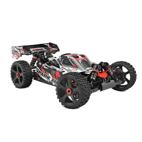 team corally Spark XB6 1/8 6S Basher Buggy, ROLLER, Red