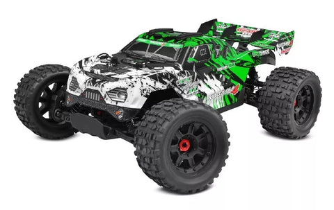 Team Corally Kagama 4 4S Brushless RC Monster Truck RTR 4x4 Basher Car GREEN