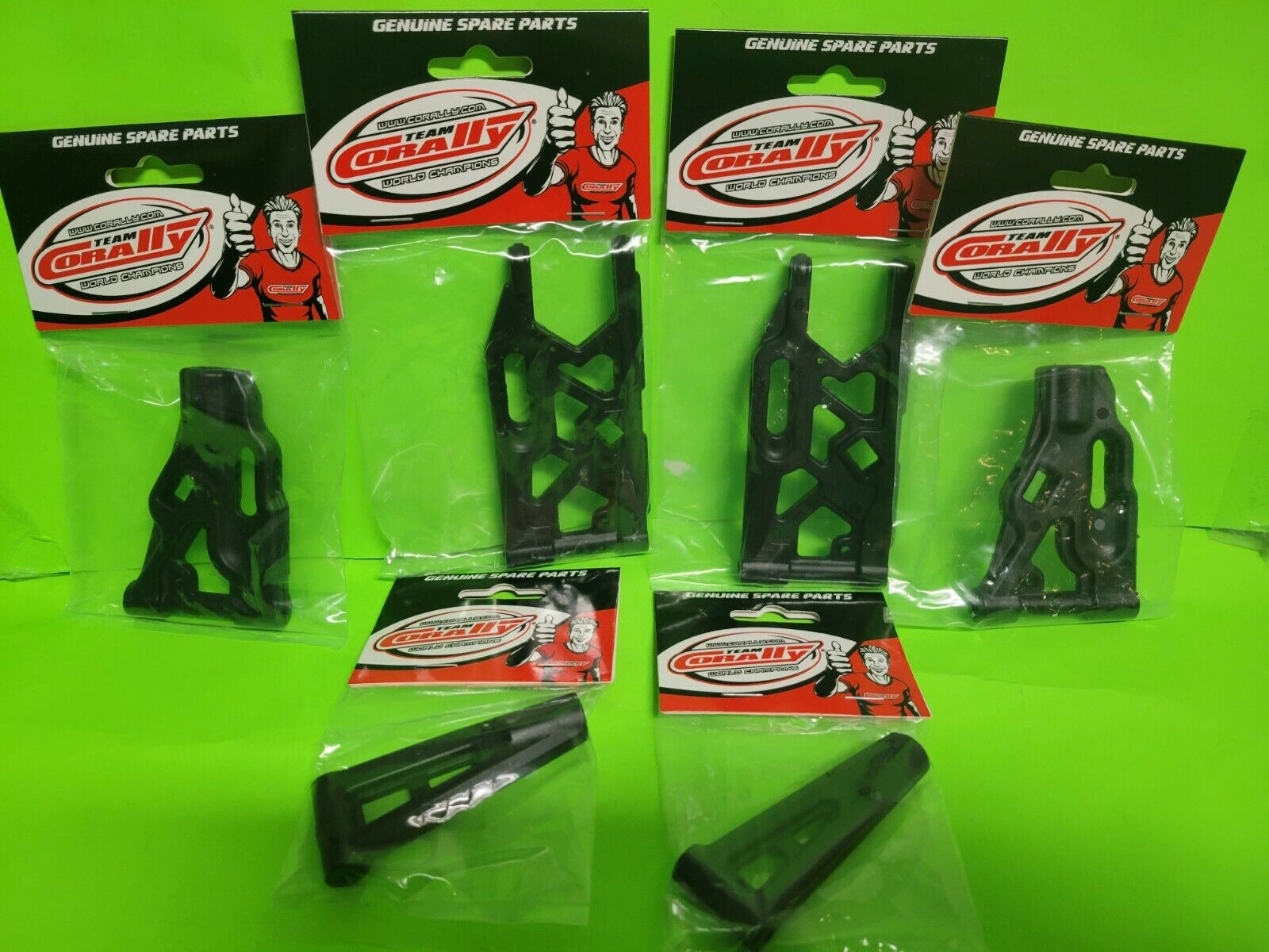 Corally Suspension A Arms FULL SET FRONT REAR FOR SKETER PYTHON RADIX 4S 6S