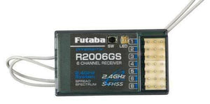 Futaba R2006GS 6 Channel 2.4ghz SFHSS FHSS S-FHSS RC Receiver RX FUTL7606