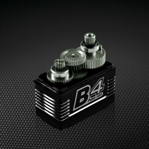 POWER HD B4 HV Brushless Motor 347.1 oz  / .085 Titanium Gear Digital Servo
