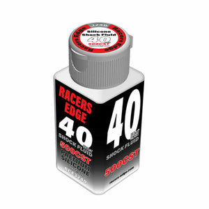 Racers Edge 40 Weight 500cSt 70ml 2.36oz Pure Silicone Shock Oil ASSOCIATED LOSI