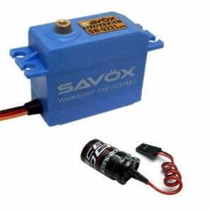 Savox SW-0231MG Waterproof High Torque STD Metal Gear Digital Servo + Glitch