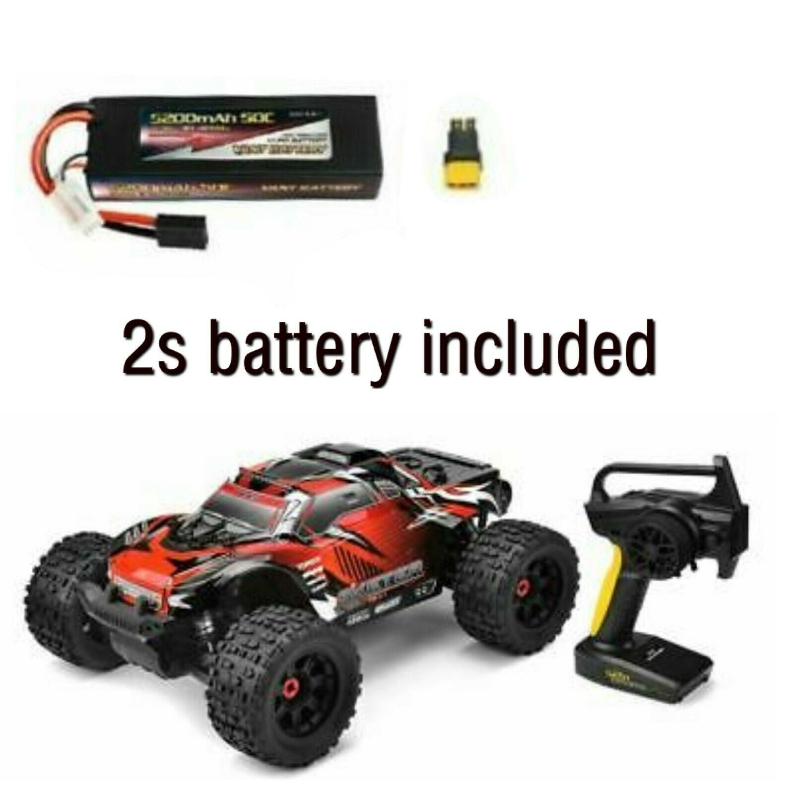 Corally  Sketer XP 1/10 4WD 4S Brushless RTR Monster Truck W/ 5200MAH 2S LIPO