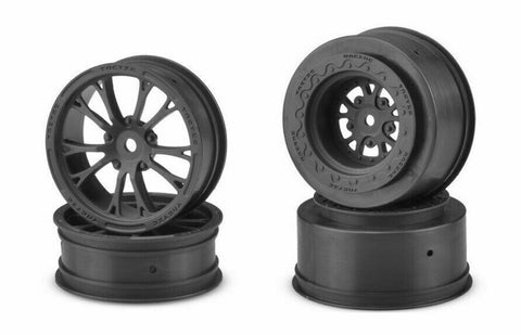 Jconcepts Tactic Set 4 Drag Front Rear Wheels 12mm Hex JCO3400B JCO3399B