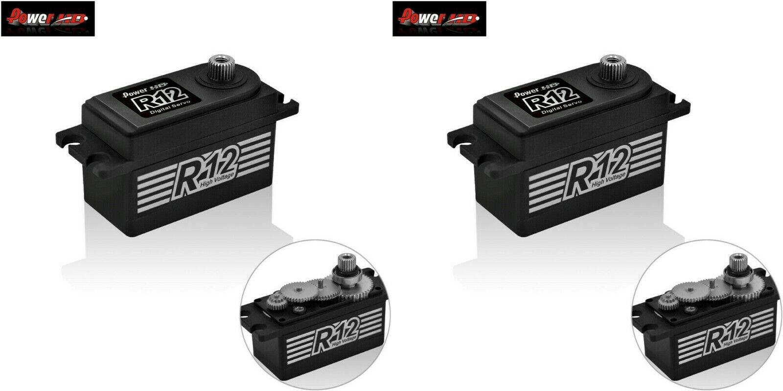 2X Power HD R12s 12KG 7.4V Digital Servo For 1:10 Buggy Touring RC Cars On Road