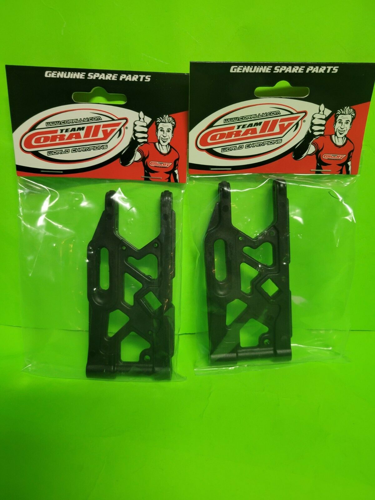 2 team Corally Suspension A Arms REAR FOR SKETER PYTHON RADIX 4S 6S