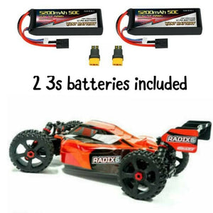 COMBO Team Corally 1/8 Radix XP W/ 2 3S LIPO BATTERIES INCLUDED 4WD BRUSHLESS