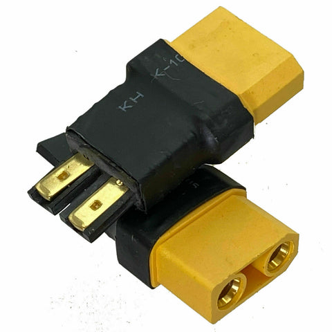 2 PACK XT90 Female to Traxxas TRX Male Wireless Adapter