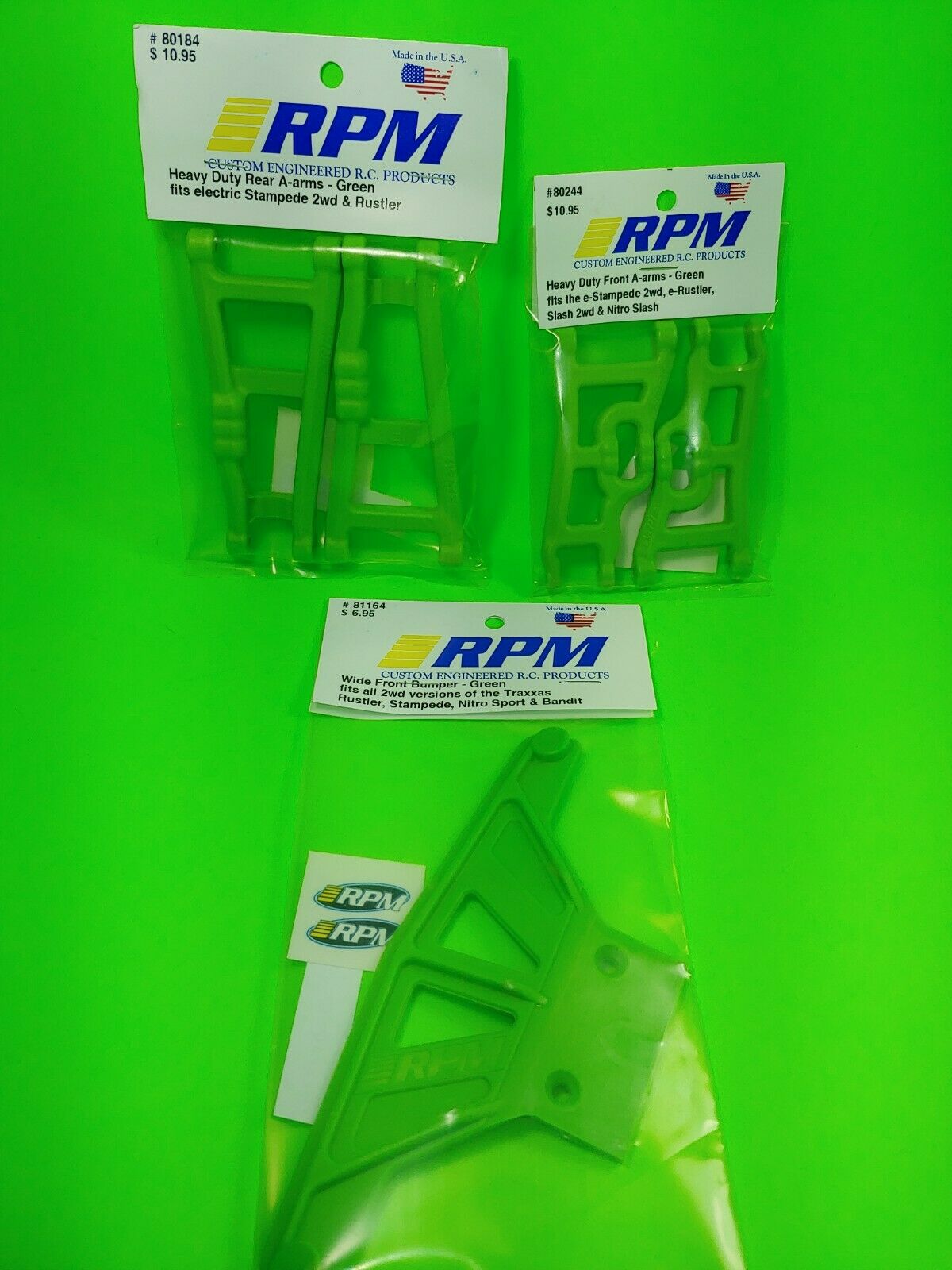 Rustler Vxl Rpm RPM WDE BLACK FRONT BUMPER TRAXXAS RUSTLER STAMPEDE NTRO SPORT VXL Rpm Rustler