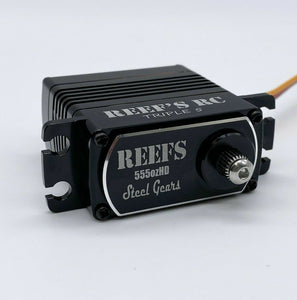 REEF's RC TRIPLE 5 High Torque High Speed HV Coreless Servo for Rock Crawler 555