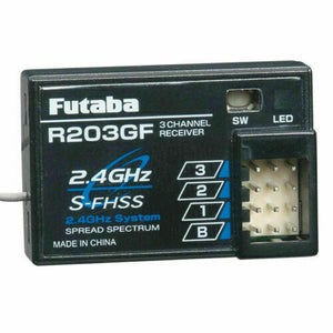 Futaba R203GF 2.4GHz S-FHSS 3 Channel Receiver FUTL7603