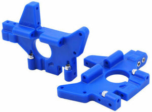 RPM 81075 Blue Rear Bulkheads for T-Maxx 2.5, 3.3, E-Maxx 16.8V & Brushless