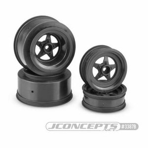 JConcepts 3387B Startec Street Eliminator wheel Black: Slash Slash 4x4