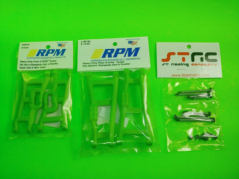 STRC RPM 80244 80184 A-Arms HINGE PINS Traxxas Rustler & Stampede 2wd FRONT REAR