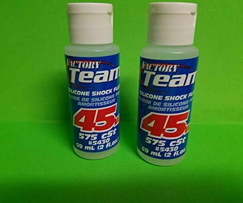 2 Pack TEAM ASSOCIATED 45 WEIGHT SILICONE SHOCK OIL FLUID 45WT traxxas rc10 losi