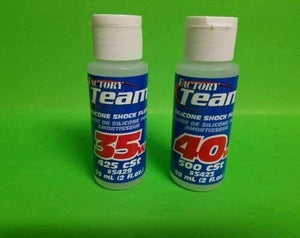 2 Pack TEAM ASSOCIATED 35 40 WEIGHT SILICONE SHOCK OIL FLUID losi  traxxas