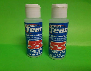 2 pack Team Associated 55 Weight Silicone Shock Oil ASC5431 TRAXXAS LOSI ARRMA