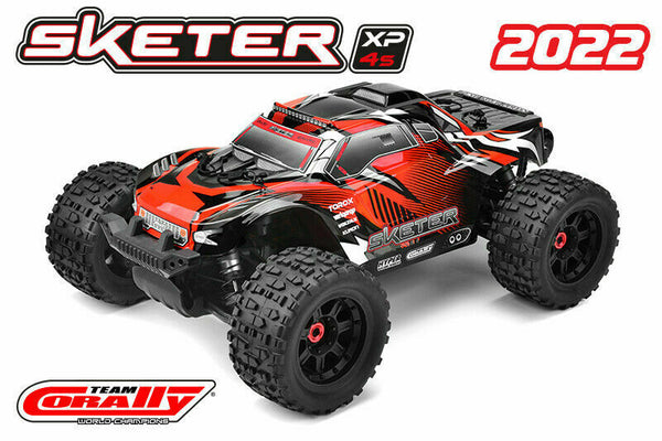 Corally  Sketer XP 1/10 4WD 4S Brushless RTR Monster Truck W/ 5200MAH 2S LIPO