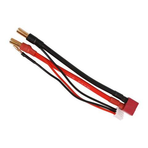 Charge/Balance LiPo Battery Adapter Dean's 5mm Bullet Connector GENS ACE REDLINE