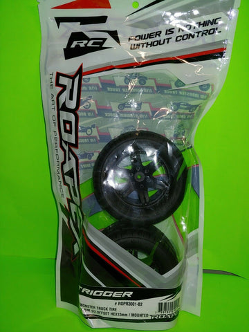 ROAPEX TRIGGER 2.8 TIRE 12MM TRAXXAS STAMPEDE RUSTLER 4X4 JATO PROLINE STREET