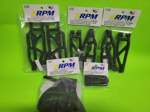RPM KIT A-Arms BUMPER SKID REAR FRONT 6s Arrma Kraton Talion Outcast 6s v5 exb