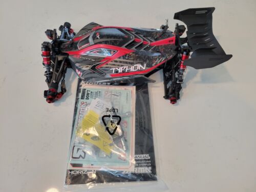 NEW Arrma Typhon 6s V5 1/8 Buggy slider / roller chassis W/ SERVO AND BODY