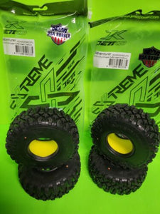 4 Jetko 1/10 1.9 Crawler Adventurer Tires Super Soft PROLINE HYRAX AXIAL G8